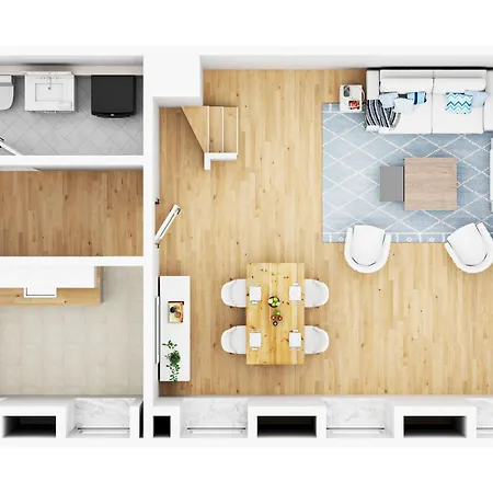 Apartment Fewo1846 - Lille Petuhtante Ii - Elegante Vintage-wohnung Mit 2 Schlafzimmern